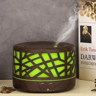 masažeri za leđa: Cena 3000 dinara Aroma difuzor sa 7 led svetla Difuzer esencijalnog — 10