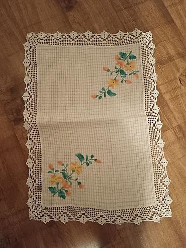 Ručni rad – dekorativni heklani milje sa cvetnim motivima - na lalafo.rs Ručni rad – dekorativni heklani milje sa cvetnim motivima -