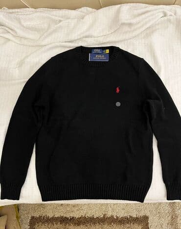 majice za ispod sakoa: Polo Ralph Lauren muški džemper - Model: klasični pulover sa okruglim — 3