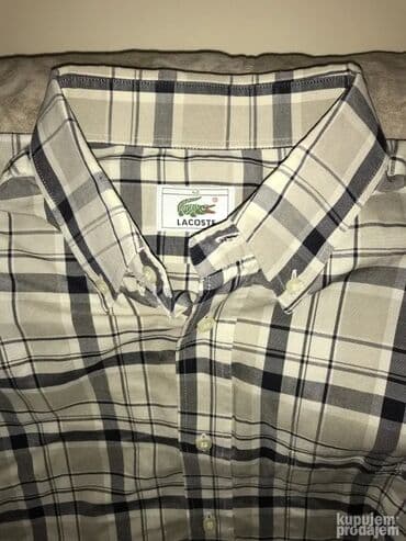 Workwear: Original Lacoste kosulja L KAO NOVA 100% cotton Ramena 49cm, duzina — 2