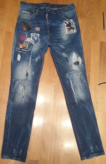 kofer sa šminkom dm: Farmerke, 42 / 32, Dsquared2, Skinny — 1