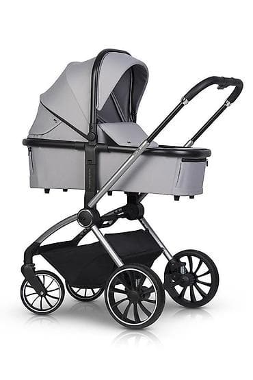 bebi oprema akcija: EUROCART Easy Go Giro 2u1 kolica za bebe – Cloudy Grey (SKU — 3