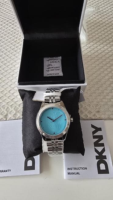 pepe la tvor: DKNY ženski ručni sat - Model: DKNY sa tirkizno/plavim brojčanikom i — 1