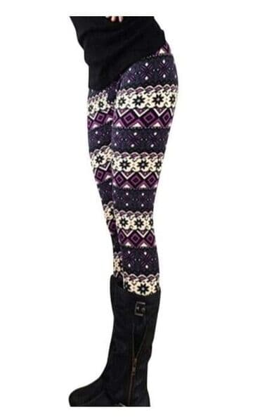 zimske helanke prodaja: Helanke zimski motivi Vel. univerzalna Elastin 10-20% Pet različitih — 5