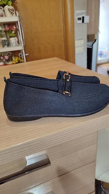 deltex cipele: Ženske mokasine – crne - Model: klasične mokasine sa zaobljenim vrhom — 4