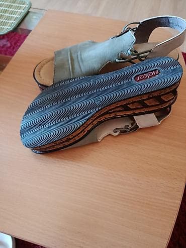 sandale sa punom petom: Rieker Antistress ženske sandale na punu platformu - Brend: Rieker — 3