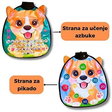 kostur igracka: Interaktivni poster Kuca 2u1 – edukativna igračka za učenje azbuke i — 3