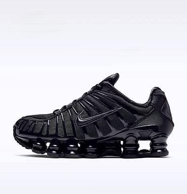 pantalone mona: Nike Shox tenisice – potpuno crne - Model sa prepoznatljivim Shox — 1