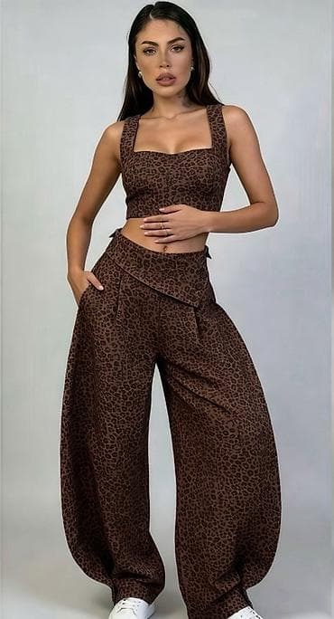 🔥Dvodelni ženski komplet sa leopard dezenom
✅3200 din 
✅S M L — 8