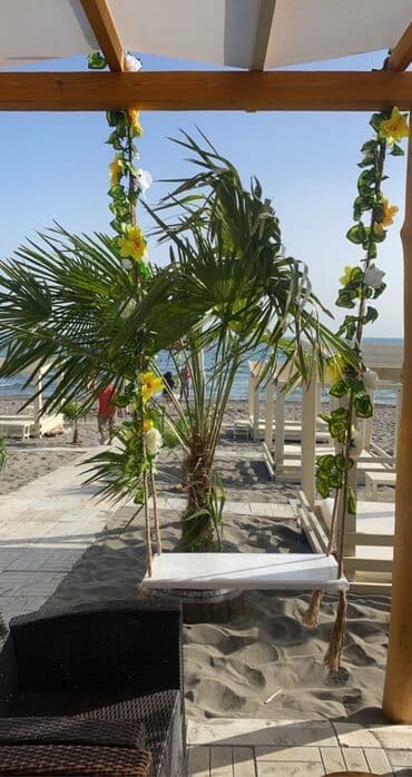 drvena ljuljaska za odrasle: Drvena ljuljaška za decu i odrasle sa atestiranim kanapom Dimenzije — 1