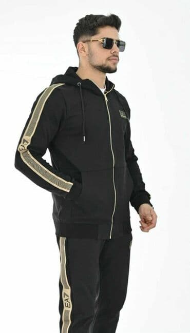 Prsluci: Komplet, 2XL, L, M, Gucci, bоја - Crna, Pamuk — 9