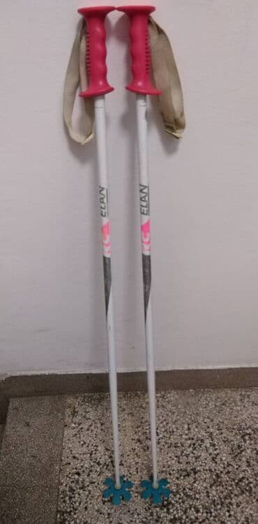el angel sa prevodom: Ski stapovi Elan RC,Italy (duzina 120 cm)ocuvani — 1
