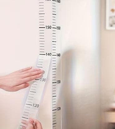 argus kontejneri cene: Samolepljiva zidna mera visine (0–200 cm) - Mera visine u — 3