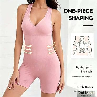 haljina kombinezon: Jednodelni oblikujući kombinezon – Emi Moda, Made in Italy - Bešavni — 5