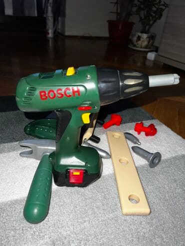 vrteska za krevetac menda: BOSCH bušilica i alat sa slike.Bušilica ispravna,ide bez baterija — 1