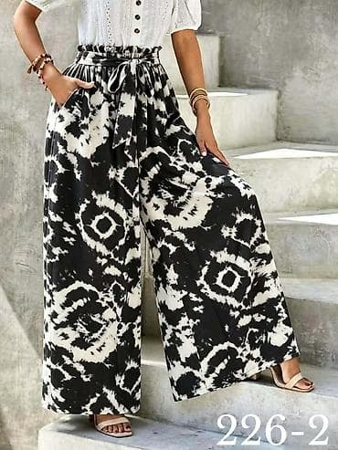 bermude 320: Pantalone za punije dame – model 226-2 - Kroj: široke nogavice — 6
