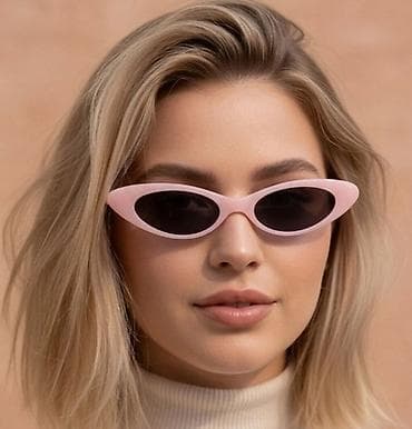 šubare za glavu: Retro naočare za sunce – mačkasti (cat-eye) dizajn - Okvir: mat — 1