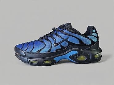 Nike Air Max Plus (TN) patike – plavo/crna boja - Ikonični “wave” TPU