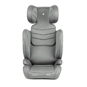 autosediste: KIKKA BOO i-Stand I-Size ISOFIX autosedište, 100–150 cm, light grey — 5