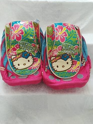 Ranac 2 kom oba za 800 din,hello kity, original ortopedski, imaju 4