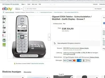 kupujemprodajem plinske peci: *** AKCIJA *** #2831 Bežični telefon Gigaset E310; **Meni na Srpskom — 2