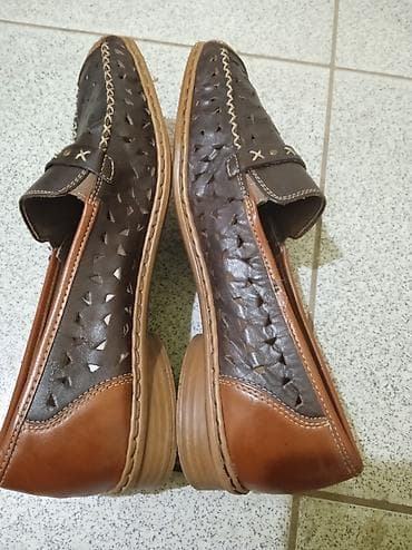 Papuče: Rieker Anti-Stress kožne mokasine – broj 40 - Brend/model: Rieker — 2