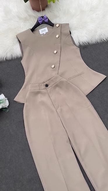 air force bez: ✅Elegantna ženska dvodelna kombinacija bez rukava – top sa — 9