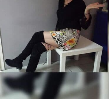 baletne papučice h: High boots, 38 — 7