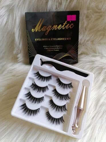 magnetni ajlajner: HIT CENA 1400 dinara 🧲Magnetne trepavice set + magnetni ajlajner Set — 3