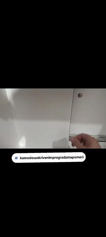 namestaj marko gruza: Komoda sa skrivenim pregradama Se izradjuje u Univera debljine 18mm — 8