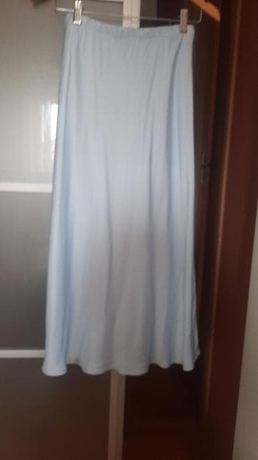 crvena satenska kosulja: S (EU 36), Maksi, bоја - Svetloplava — 3