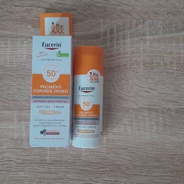 kais sa nitnama: Eucerin pigment control tonirani fluid za zaštitu od sunca spf 50+ — 1