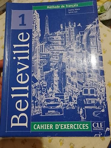 wolt torba novi sad: Belleville 1 – Cahier d’exercices (Méthode de français) Izdavač: CLE — 1
