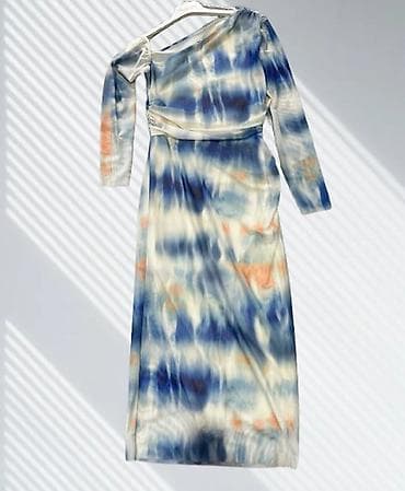 36, 38, 40 Haljina na jedno rame, midi dužine, sa dugim rukavima na lalafo.rs 36, 38, 40 Haljina na jedno rame, midi dužine, sa dugim rukavima