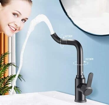 cena uklopnog sata za struju: Slavina za sudoperu ili lavabo 3200din U crnoj ili hrom boji — 1