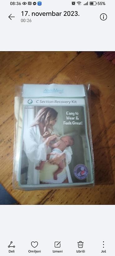 AbdoMend C-Section Recovery Kit – komplet za oporavak nakon carskog