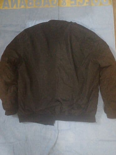 Kožne jakne: Muška bomber jakna – crna - Klasičan bomber kroj sa rebrastim — 3