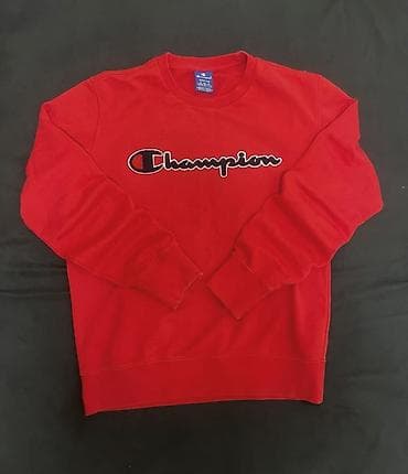 Champion crveni duks sa rundekolom (crewneck) - Model: Champion