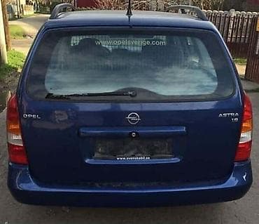mn cars loznica: OPEL ASTRA G 1.6 - KOMPLETAN AUTO U DELOVIMA | Z16XE MOTOR PLAVA — 3
