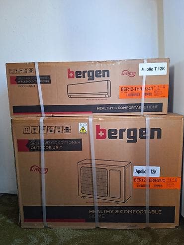 led oči za auto: Nova inverter klima uredjaj Bergen Apollo 12 K Nova neraspaokovana — 3