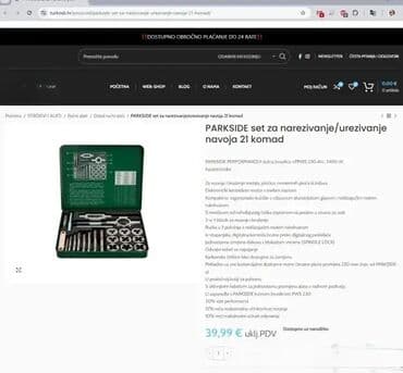 elektricni pistolj za farbanje kupujemprodajem: *** SUPER AKCIJA *** #1257 Set Nareznica i Ureznica Za unutrašnje i — 9