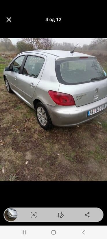 Donji delovi trenerke: Peugeot 307: 2 l | 2002 г. 8666 km Hečbek — 4
