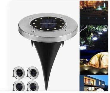 zavese za auto lidl: Solarne led disk lampe novo 4 komada u paketu akcija cene nisu — 7