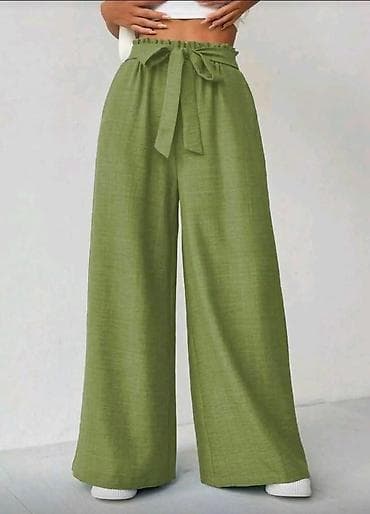 Underwear: Ženske pantalone širokog kroja sa vezivanjem u struku 2 komada u — 4