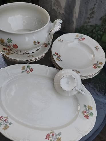 corbaluk za supu: Prelep vintage servis od porcelana 12 delova – Winterling Bavaria — 2