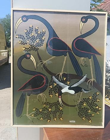 dekor za kucu: Na prodaju slika-Kaspar Henrick Tedo (K. H. TEDO), tanzanijski slikar — 1