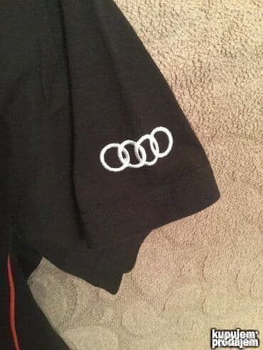 majice sa spustenim ramenom: Original AUDI S- Line majica L 98%cotton 2% elastin Kao nova — 2