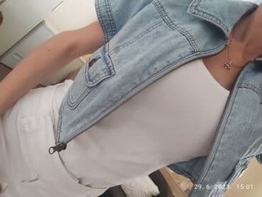 torba versace jeans couture: Denim texas jakana s/m — 1