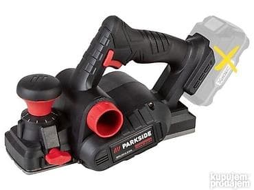 PARKSIDE bežični blanjalica rende (akumulatorska), brushless - Snaga