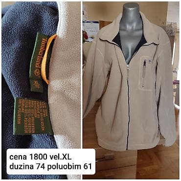 Timberland flis jakna na rajsferšlus - Veličina: XL (TG) - Materijal — 1